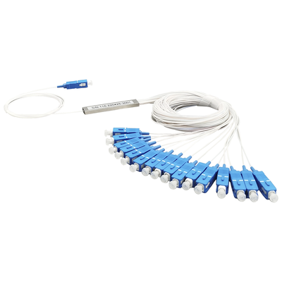 Imagen de Splitter (Divisor Óptico) tipo PLC, de 1x16, conectores SC/UPC