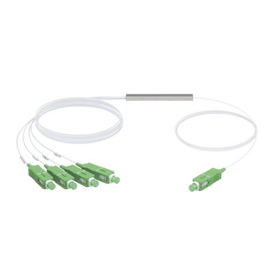 Imagen de UFiber Splitter (Divisor Óptico) PLC 1 x 4, con conectores SC/APC