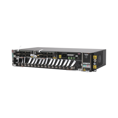 Imagen de OLT Carrier Class Modular GPON, 2 Ranuras, Incluye 1 Tarjeta GPOA de 16 puertos GPON, 1 Fuente de CA, 2 UR, Gestión por UNM2000, CLI, (Incluye Instalación de Software UNM2000)