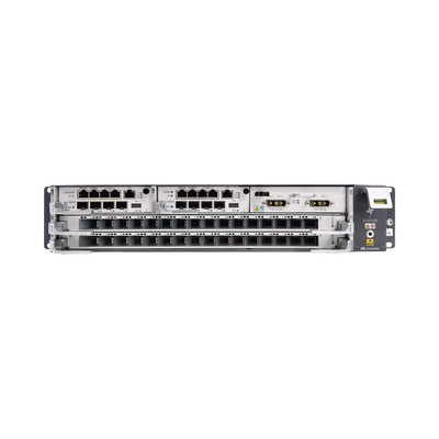 Imagen de OLT GPON OptiXAccess Carrier Class con 1 tarjeta de 16 puertos GPON, 2 ranuras, 1 Fuente de alimentación AC, 2 UR