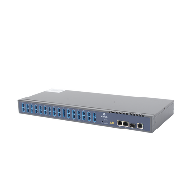 Imagen de OLT de 1 GPON puerto con Splitter de 1 a 32 SC/UPC Incluido  + 3 puertos Uplink (2 puertos Gigabit Ethernet + 1 puerto SFP/SFP+) , hasta 128 ONUS