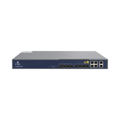 Imagen de OLT de 4 puertos EPON con 8 puertos Uplink (4 puertos Gigabit Ethernet + 4 puertos Gigabit Ethernet SFP) , hasta 256 ONUS,