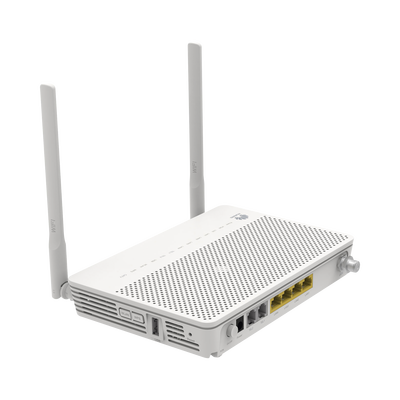 Imagen de ONT GPON OptiXstar WiFi 2.4GHz 4 puertos GE + 1 puerto CATV + 2 POTS, hasta 300 Mbps