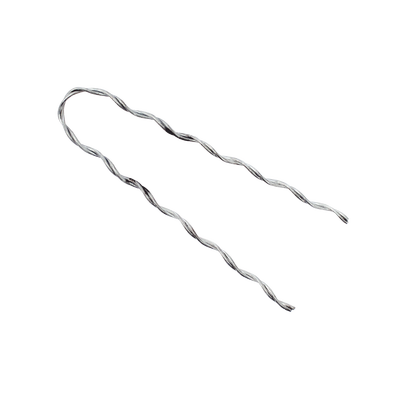 Imagen de Remate Preformado para Fibra Óptica Mini Figura 8, Span 80 m, para mensajero de acero con diámetro Φ 1.6  mm - 1/16"