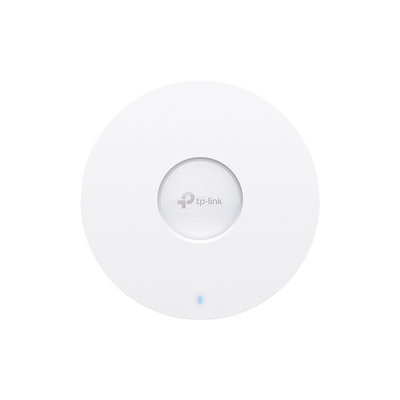 Imagen de Punto de Acceso Omada / Wi-Fi 6 AX3000 MU-MIMO 4x4 / Mesh Omada / Alta Densidad de Usuarios / Configuración por Controlador o Stand-Alone / Para Montaje en Techo/pared / Alimentación PoE+
