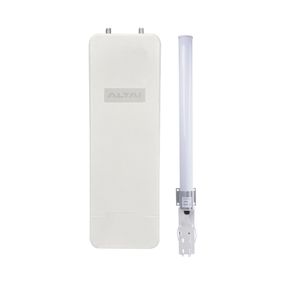 Imagen de Super Kit WiFi Omnidireccional en 2.4 GHz para WISP, Hasta 300 m de Cobertura, El Kit Incluye Punto de Acceso C1XN+ y Antena Omnidireccional  de 10 dBi, Administración en Nube Gratis con INSIGHTS