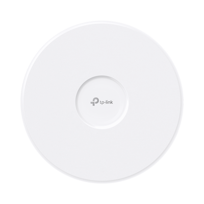 Imagen de Punto de Acceso Omada / Wi-Fi 7 BE9300 MU-MIMO 2x2 / 1 Puerto 10 Gbps / Mesh Omada / Operaciones Multiencale (MLO) / Configuración por Controlador o Stand-Alone / Para Montaje en Techo/pared / Alimentación PoE+