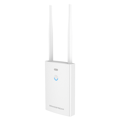 Imagen de Punto de acceso para exterior Wi-Fi 6 802.11 ax 1.77 Gbps, MU-MIMO 2x2:2 con administración desde la nube gratuita o stand-alone.