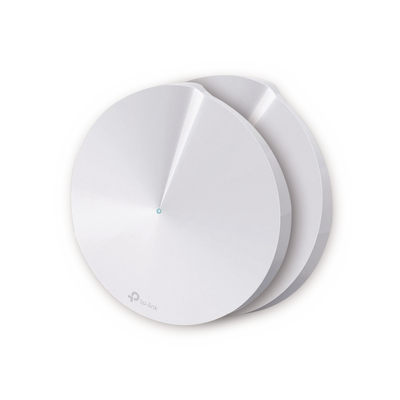 Imagen de Kit 2 Routers Inalámbricos MESH Interior para Hogar / Doble Banda Wi-Fi 5 AC1300 Mbps / 2 Puerto Gigabit WAN/LAN / 4 Antenas Internas / Administración Mediante la App Deco (iOS, Android) / Protección HomeCare