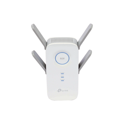 Imagen de Repetidor / Extensor de Cobertura WiFi AC, 2600 Mbps, doble banda 2.4 GHz y 5 GHz, con 1 puerto 10/100/1000 Mbps, 4 antenas externas