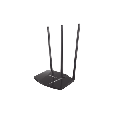Imagen de Router N de alta potencia 300 Mbps / 1 Puerto WAN 10/100 / 3 Puertos LAN 10/100 / Chip PA (potencia transmisión 2x) / 3 Antenas de 7 dBi