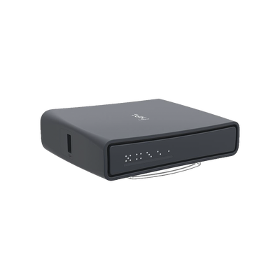 Imagen de (hAP ac lite Tower) 5 Puertos Fast Ethernet, WiFi Doble Banda 802.11ac, Base tipo Torre