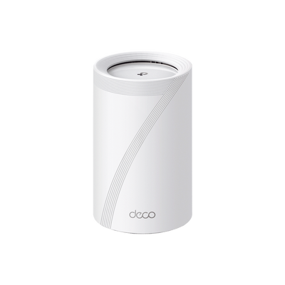 Imagen de Router Inalámbrico MESH Interior para Hogar / Triple Banda Wi-Fi 7 BE9300 Mbps / 2 Puerto 2.5 Gigabit WAN/LAN / 4 Antenas Internas / Operación Multi-Link MLO / Administración Mediante la App Deco (iOS, Android) / HomeShield