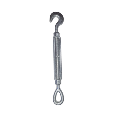 Imagen de Tensor de 3/8" x 6" Acero Forjado OJO-GANCHO Galv. Inmersión en Caliente (Carga Max. 1000 lbs).
