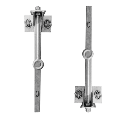 Imagen de Par de Herrajes para sujeción de línea de vida para STZ30G, STZ35G y STZ45.