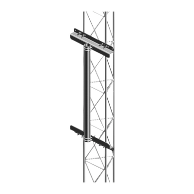 Imagen de Mástil Robusto de 1 metro para Instalación en torre de tramo STZ30G, STZ35G y STZ45G (Galvanizado por Inmersión en Caliente).