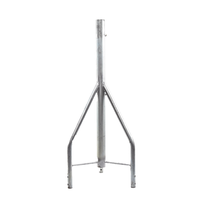 Imagen de Tramo de Remate / Copete, tubo industrial 1 1/4" con tubo central 2 3/8", galvanizado por electrólisis.