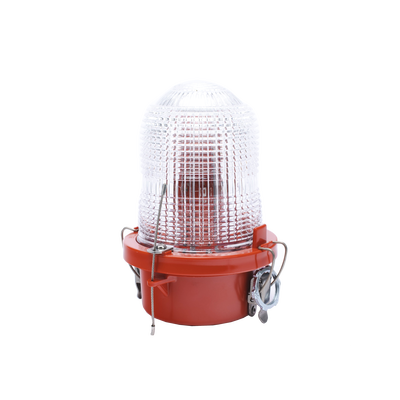 Imagen de Lámpara de Obstrucción Roja/ Luz Fija Tipo L-810, LED de baja intensidad/ 120 - 240 Vca/ Luz Infraroja