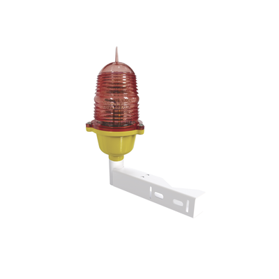 Imagen de Estrobo Led de Obstrucción Color Rojo (110 Vca de Entrada) / Luz fija / Incluye Herraje para montarlo