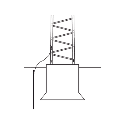 Imagen de Sistema de Aterrizaje Básico para Estructura de Torre TITAN.