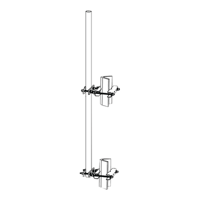 Imagen de Montaje lateral con Mástil de 1.9" diam. x 6' (1.8m) longitud.