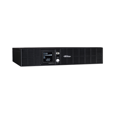 Imagen de UPS de 1500 VA/1050 W, Topología Línea Interactiva, Entrada 120 Vca NEMA 5-15P, Onda Senoidal Pura, Torre o Rack 2 UR, Con 8 Tomas NEMA 5-15R