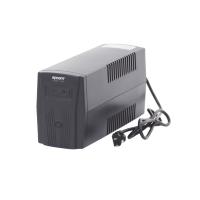 Imagen de UPS de 600VA/360W / Topología Línea Interactiva / Entrada y Salida 120 Vca / Clavija NEMA 5-15P / 4 Tomas NEMA 5-15R/ Sin Protector RJ11 ni RJ45
