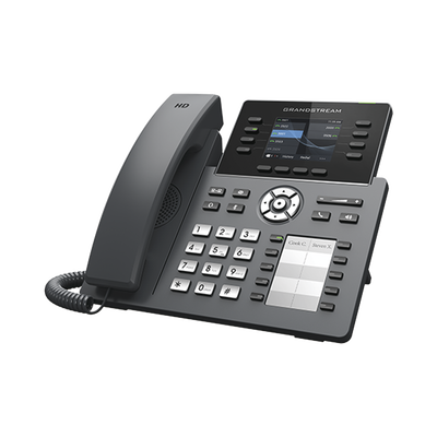 Imagen de Teléfono IP Wi-Fi, Grado Operador, 8 líneas SIP con 4 cuentas, pantalla a color 2.8", puertos Gigabit, Bluetooth, PoE, codec Opus, IPV4/IPV6 con gestión en la nube GDMS