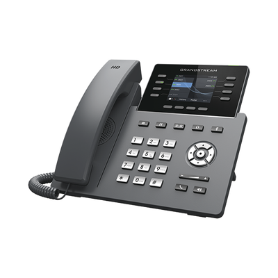 Imagen de Teléfono IP Wi-Fi, Grado Operador, 8 líneas SIP con 4 cuentas, pantalla a color 2.8", puertos Gigabit, Bluetooth, PoE, codec Opus, IPV4/IPV6 con gestión en la nube GDMS