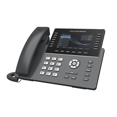 Imagen de Teléfono IP Wi-Fi, Grado Operador, 14 líneas SIP con 6 cuentas, pantalla LCD  5", puertos Gigabit, Bluetooth, PoE, codec Opus, IPV4/IPV6 con gestión en la nube GDMS