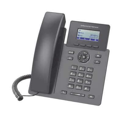 Imagen de Teléfono IP Grado Operador, 2 líneas SIP con 2 cuentas, PoE, codec Opus, IPV4/IPV6 con gestión en la nube GDMS