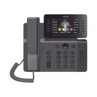 Imagen de Teléfono IP Empresarial Esencial WiFi / Bluetooth, 20 líneas SIP, pantalla a color 4.3" ajustable, PoE, puertos Gigabit, conferencia local de 6 vías.