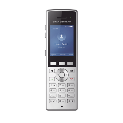 Imagen de Teléfono WiFi portátil empresarial con 2 lineas y cuentas SIP, Bluetooth y botón Push-to-talk