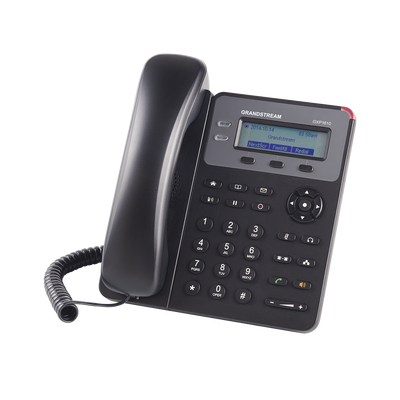 Imagen de Teléfono IP SMB de 1 Línea, 1 Cuenta SIP con 3 teclas de función programables y conferencia de 3 vías. 5Vcc