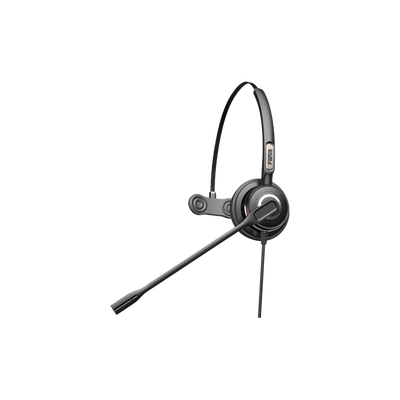 Imagen de Diadema monoaural con tecnología antishock para teléfonos IP FANVIL y Polycom con micrófono de cancelación de ruido, larga durabilidad