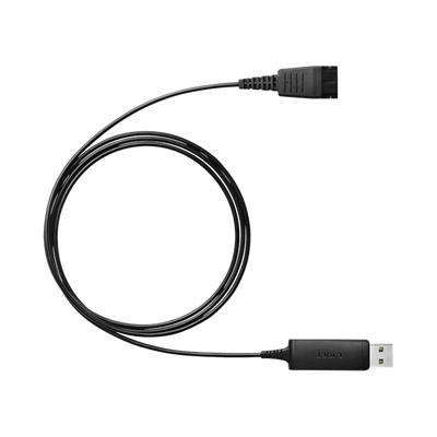 Imagen de Jabra Link 230 adaptador USB a QD, para diademas BIZ1500, BIZ2300 y BIZ2400  (230-09)