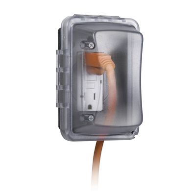 Imagen de Cubierta Resistente a Intemperie/ 1 Unidad/ Horizontal/Vertical/ Profundidad 2-3/4"/ Transparente.