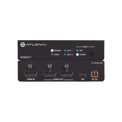 Imagen de Amplificador de distribución HDMI de dos salidas / Distribución 4K HDR