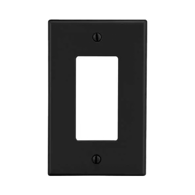 Imagen de Tapa para Contacto Dúplex Color Negro.