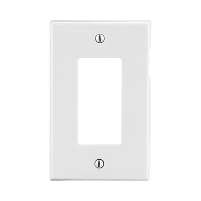 Imagen de Tapa para Contacto Rectangular Color Blanco.