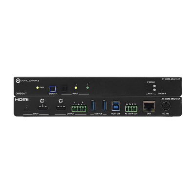 Imagen de Matriz de dos entradas con entradas USB-C y HDMI, además de concentrador USB y carga de dispositivos