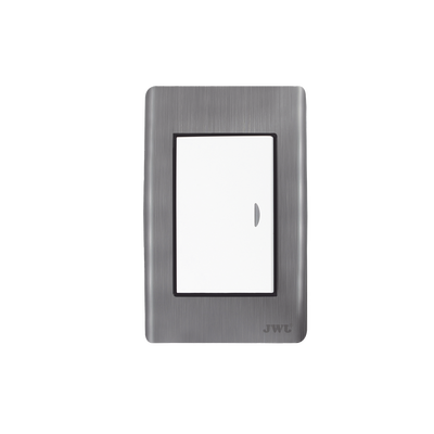 Imagen de Apagador Sencillo de 10 A 127 V CA ~ 60 Hz / Placa de Acero.