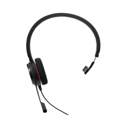Imagen de Jabra Evolve 20 Mono con conexión USB, micrófono con cancelación de ruido de última generación, configuración Plug and Play, Certificación Microsoft Teams (4993-823-109)