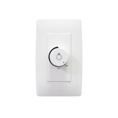 Imagen de Dimmer Rotativo para Lámpara Incandescentes / 300 W 127 V CA / Color Blanco.