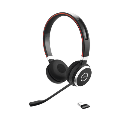 Imagen de Evolve 65 SE Stereo, auricular profesional con gran calidad para llamadas y música (6599-833-309).