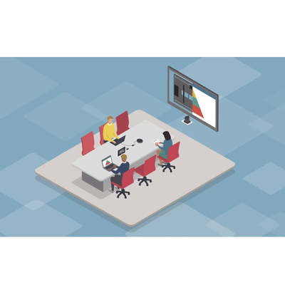 Imagen de Solución para Salas de Conferencias Pequeñas - Kit de Videoconferencia Compacto con Audio y Video de Alta Calidad