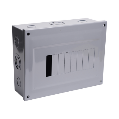 Imagen de Centro de Carga para Sobreponer, 08 Polos, 100 A, 1 Fase 3 Hilos, 120/240 V AC, 60Hz