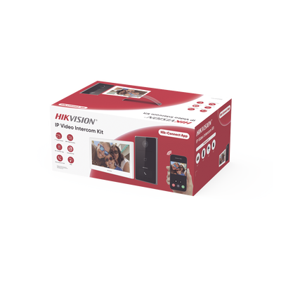 Imagen de Kit de Videoportero IP / Frente de calle para exterior / 2MP / Lector de Tarjeta MiFARE / Monitor Interior / WiFi / Pantalla de 7" Touch