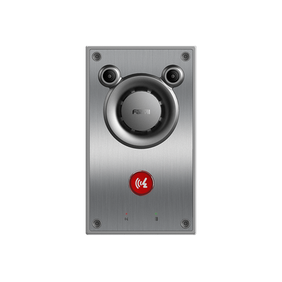 Imagen de Intercomunicador IP, Altavoz 10W, 2 relevadores con botón para llamada, anti-vandálico, IP66 e IK10, PoE