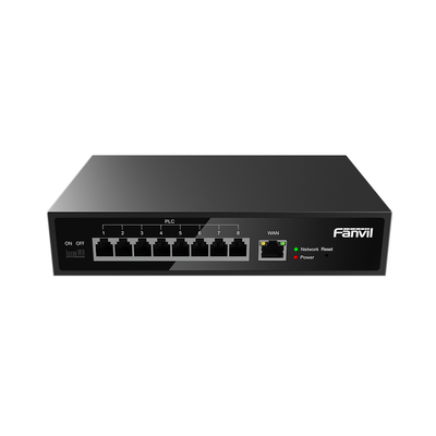 Imagen de Switch PoE de 2 Hilos para telefonos Fanvil X303-2 , 8 puertos RJ11
